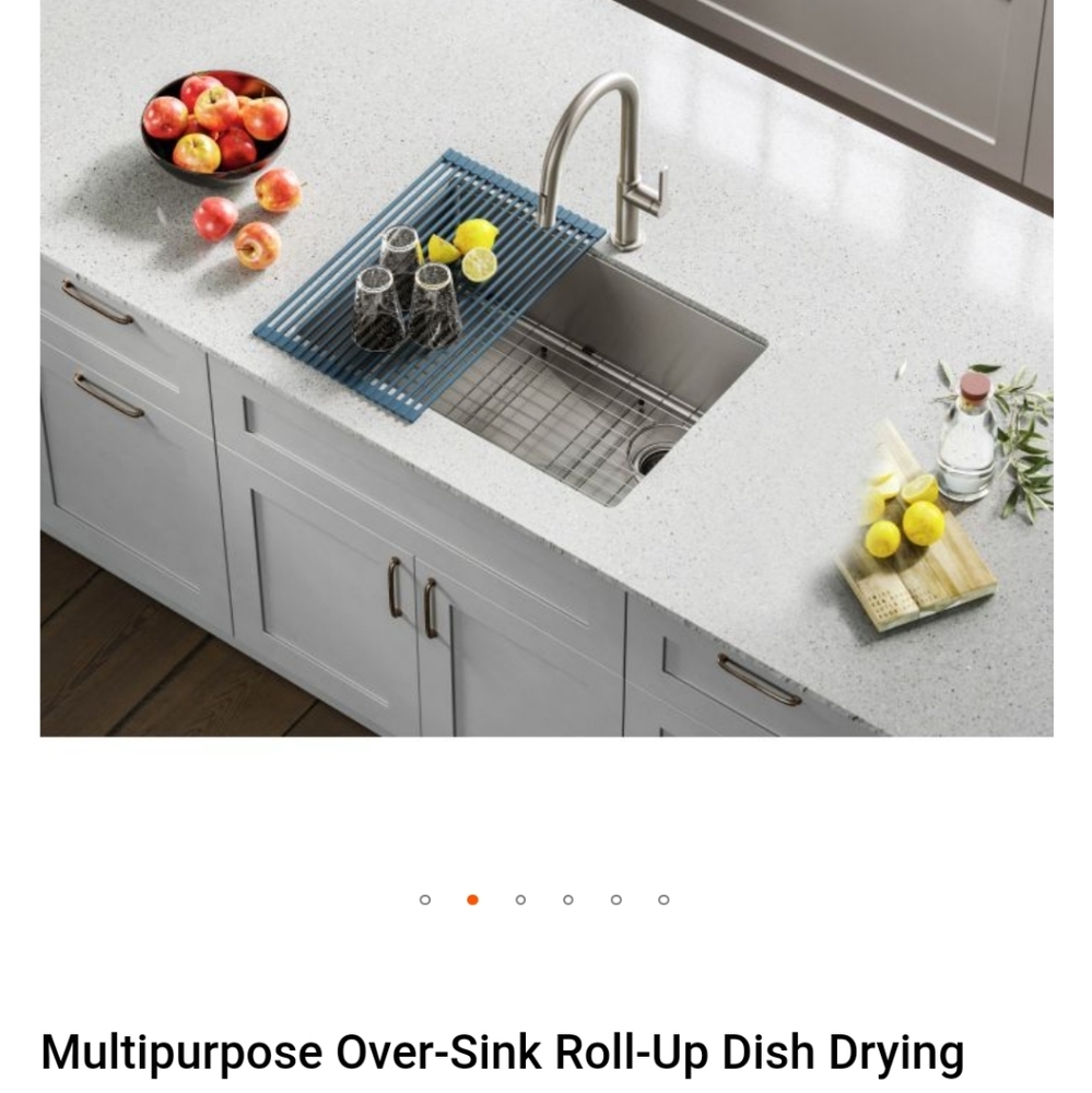 Multi purpose over the sink drying rack